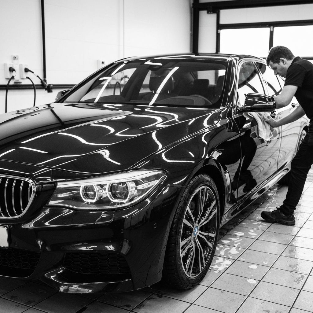 Professional car detailing service